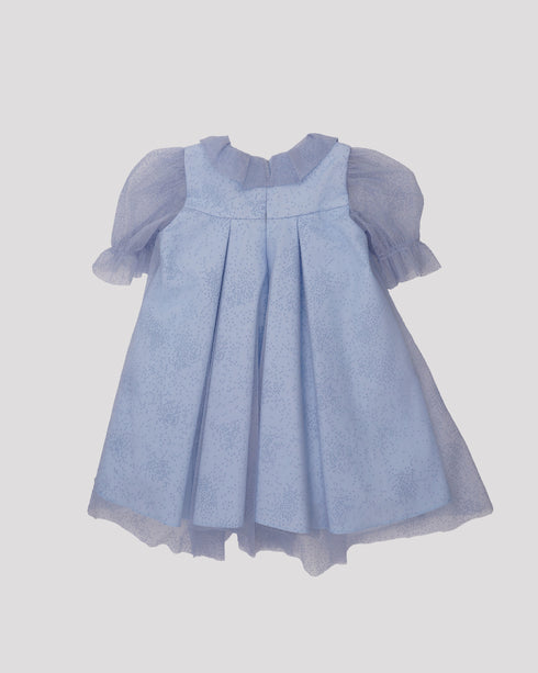 Rochie din tulle cu maneci bufante