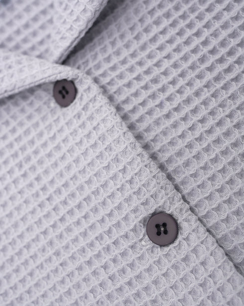 Jacheta waffle din bumbac