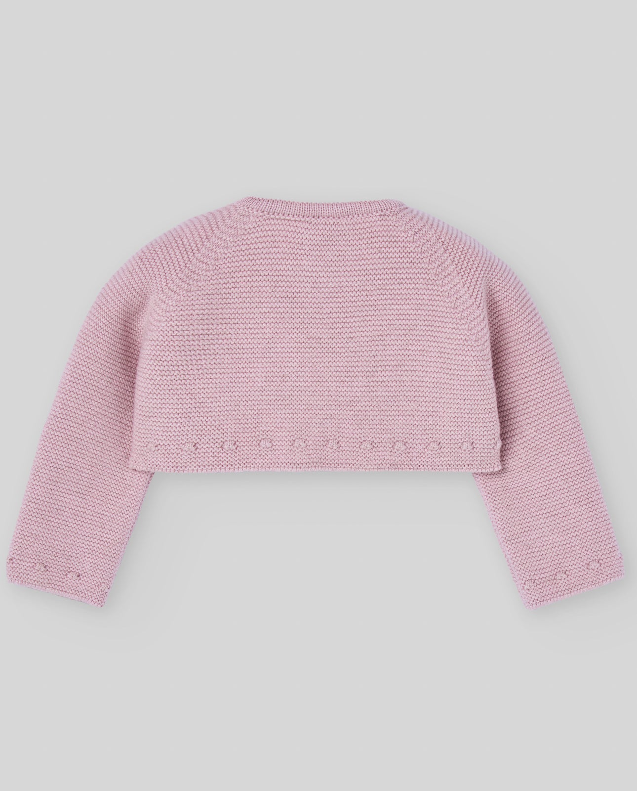 Cardigan scurt din bumbac cu casmir