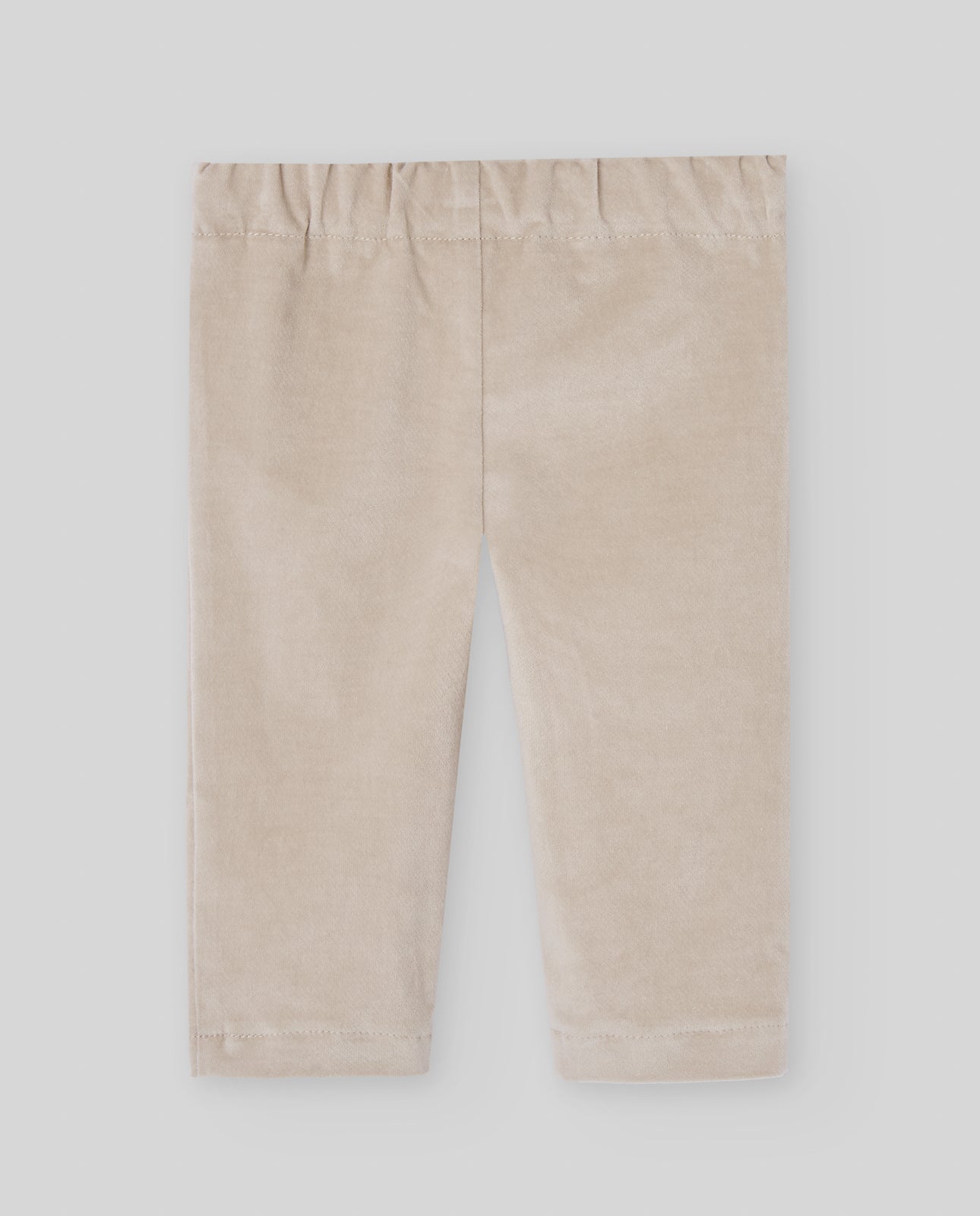 Pantaloni bebe din bumbac catifelat