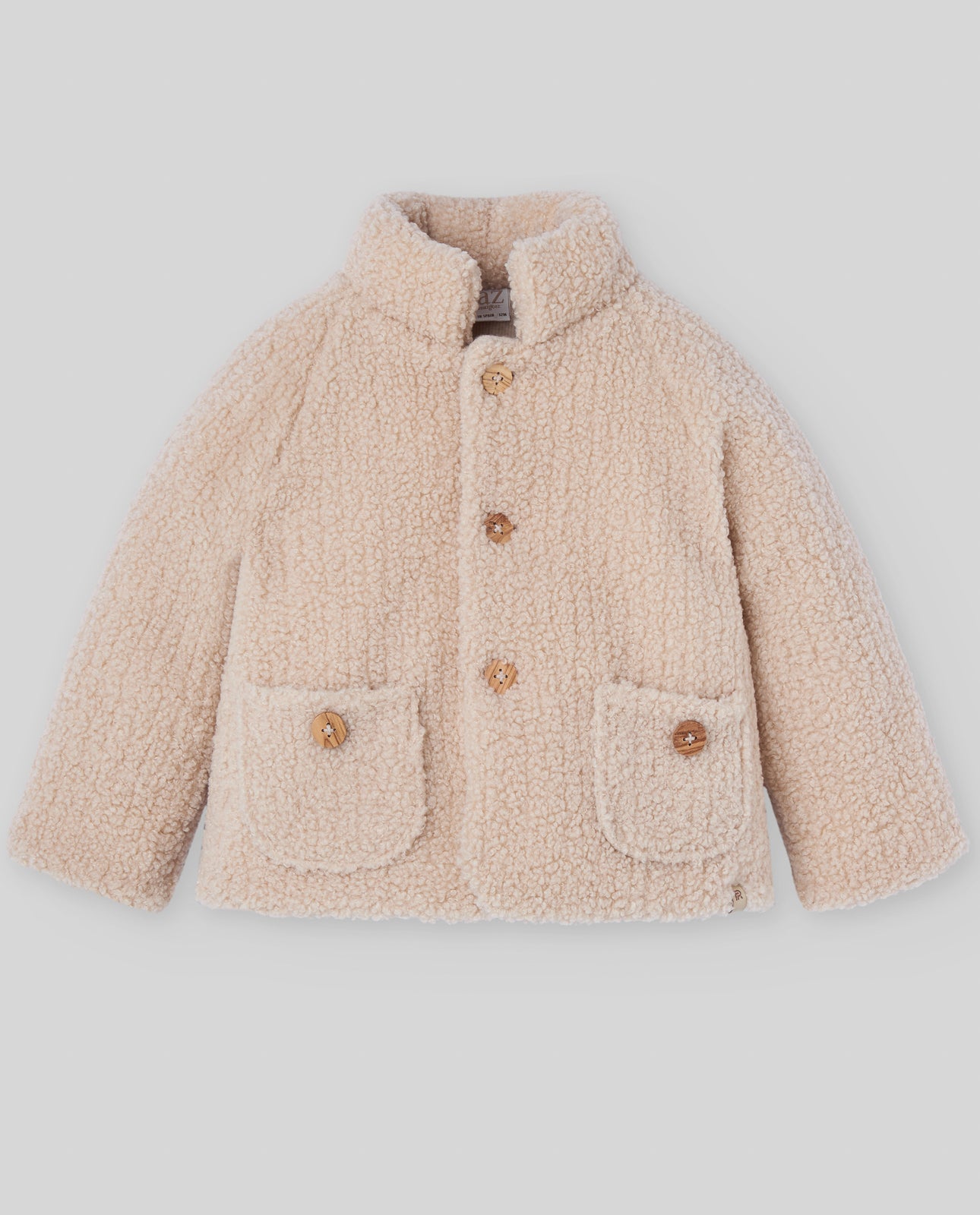 Jacheta teddy fleece crem