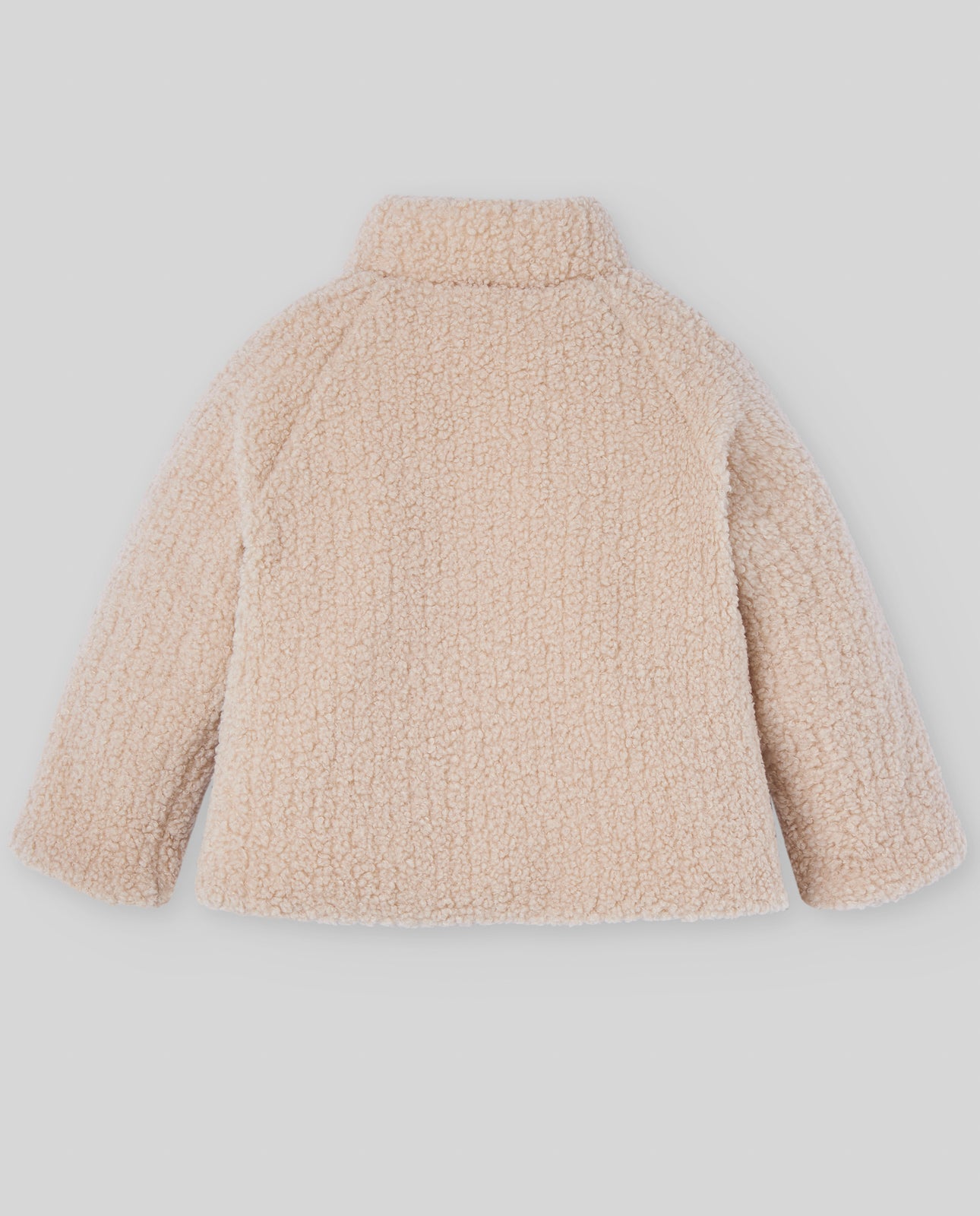 Jacheta teddy fleece crem