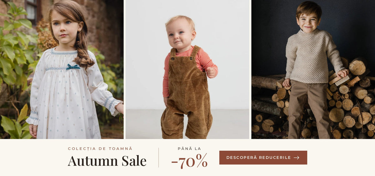 Autumn Sale Mon Petit Jo - până la -70%