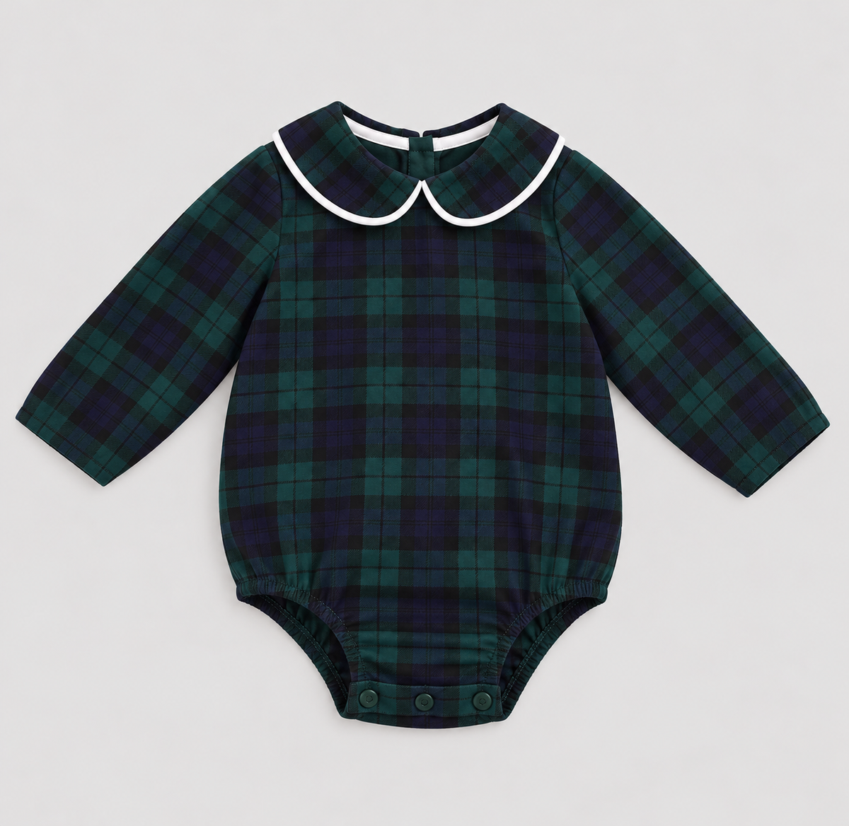 Body tartan verde unisex