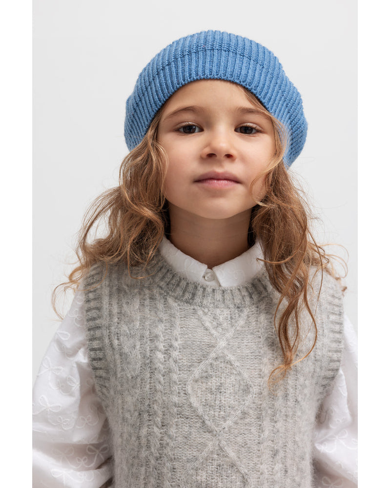 Camasa cu maneci lungi si fundite brodate