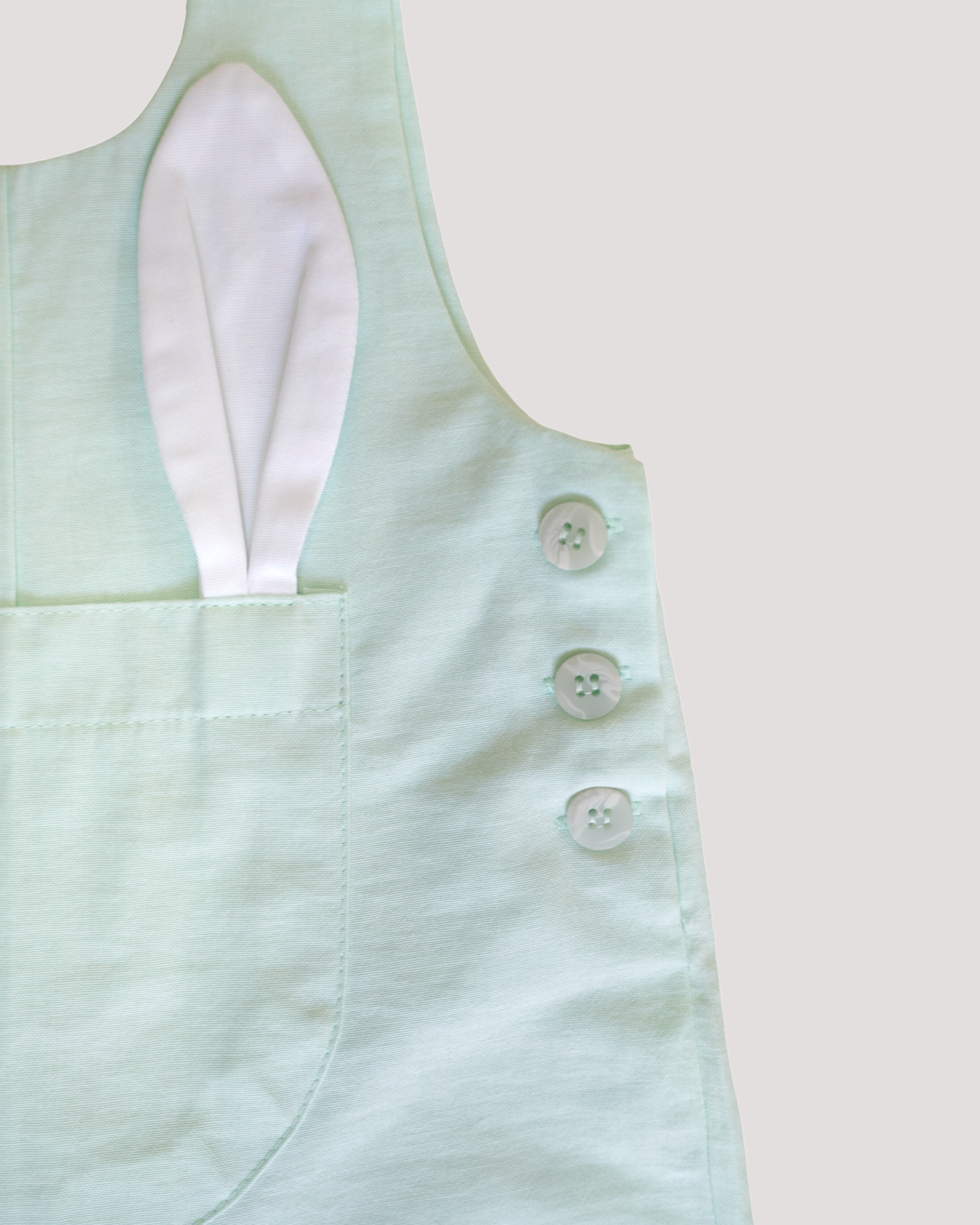 GREEN BUNNY JUMPSUIT