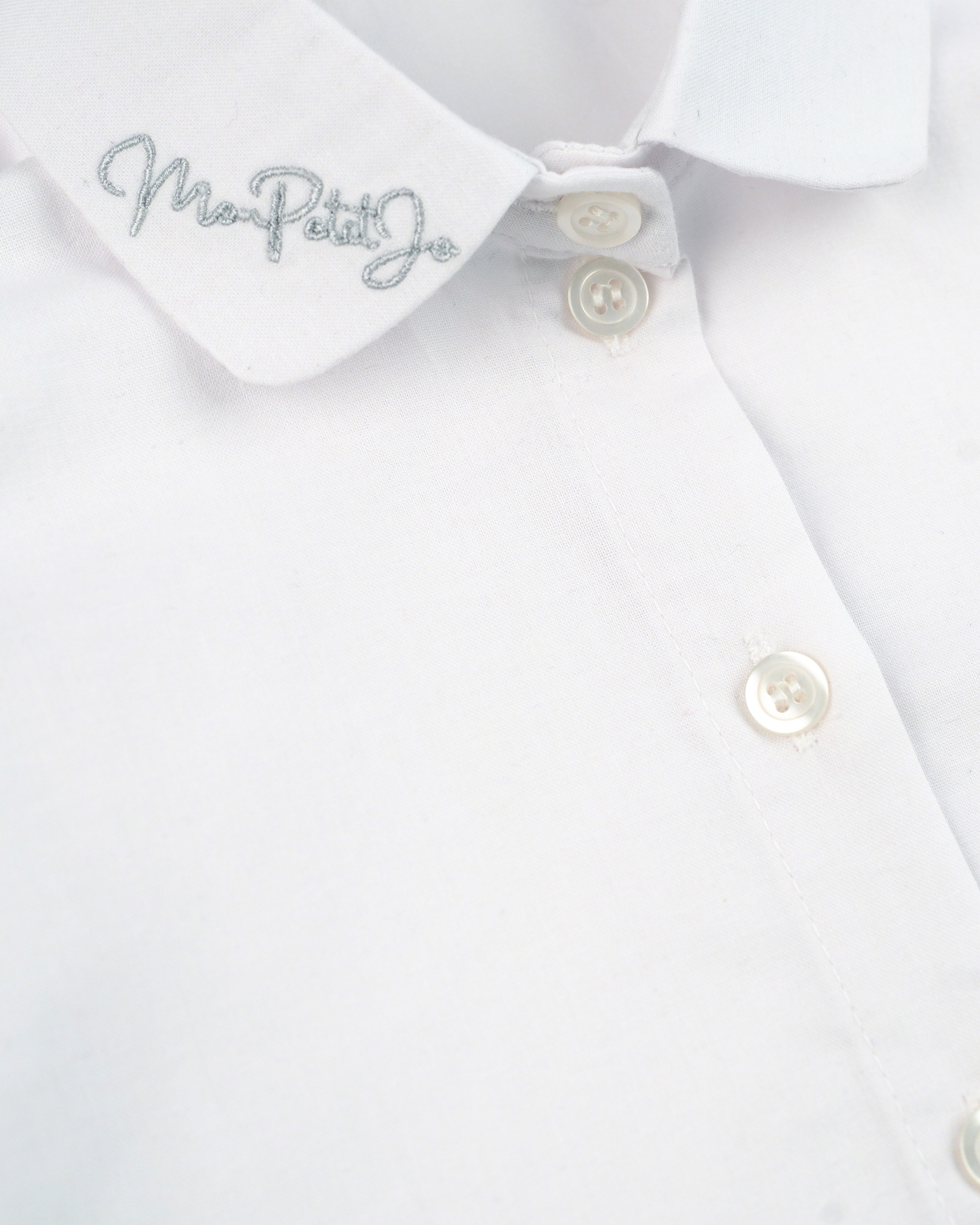 CAMASA ALBA CU GULER BRODAT