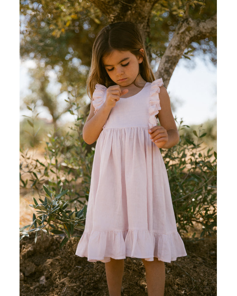 Rochie cu bretele din in MarMar Copenhagen