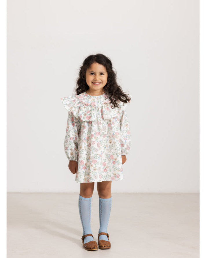 Rochie florala cu guler maxi MarMar Copenhagen