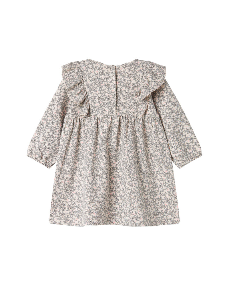 Rochie cu imprimeu floral din bumbac organic