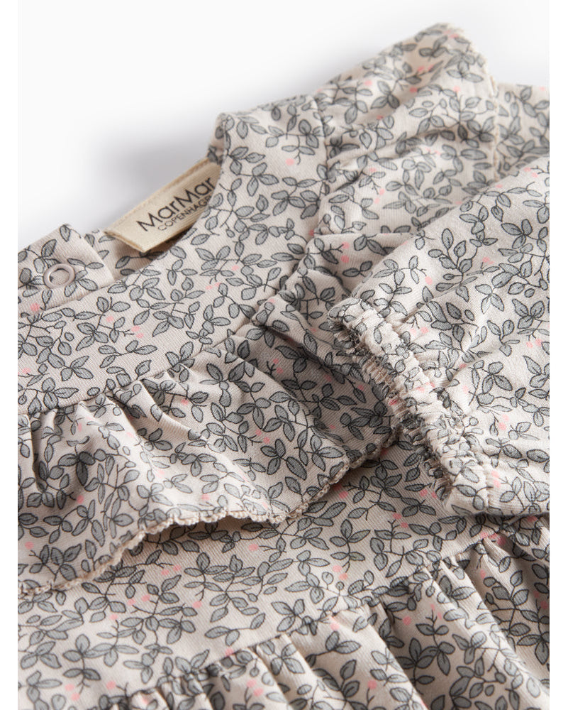 Rochie cu imprimeu floral din bumbac organic