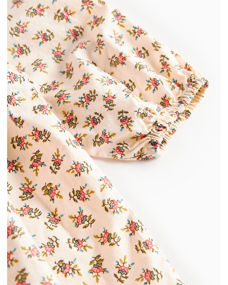 Rochie din bumbac organic cu print floral