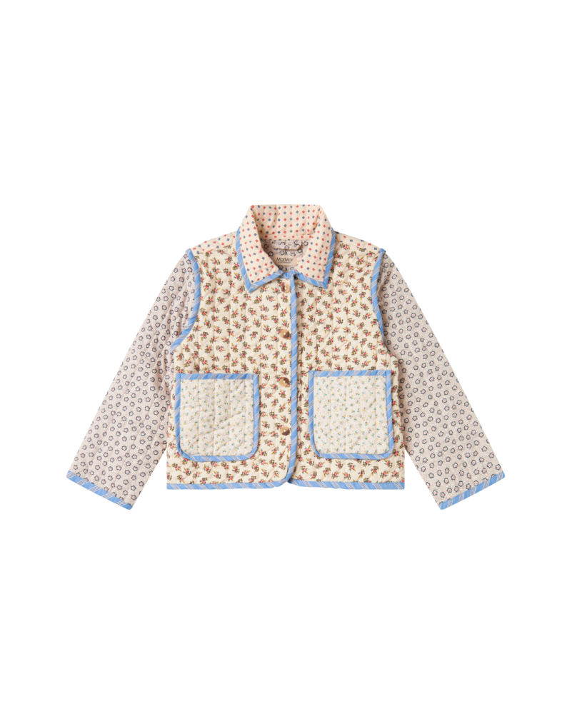 Geaca matlasata din bumbac organic