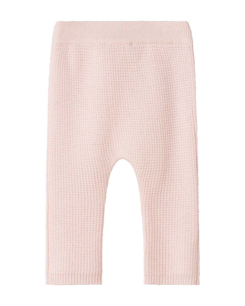 Pantaloni roz lana Merino 100%