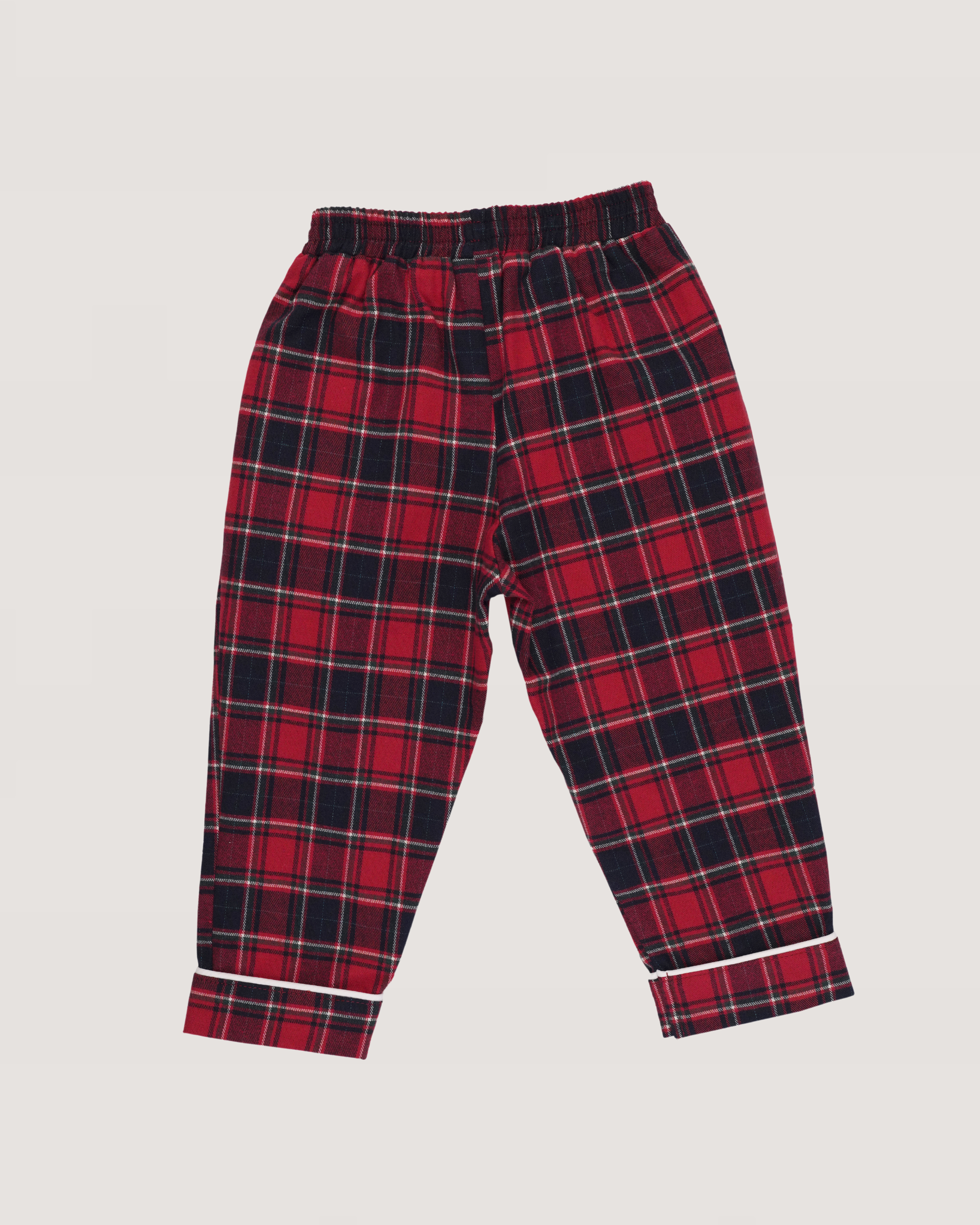 RED CHECKED PAJAMAS