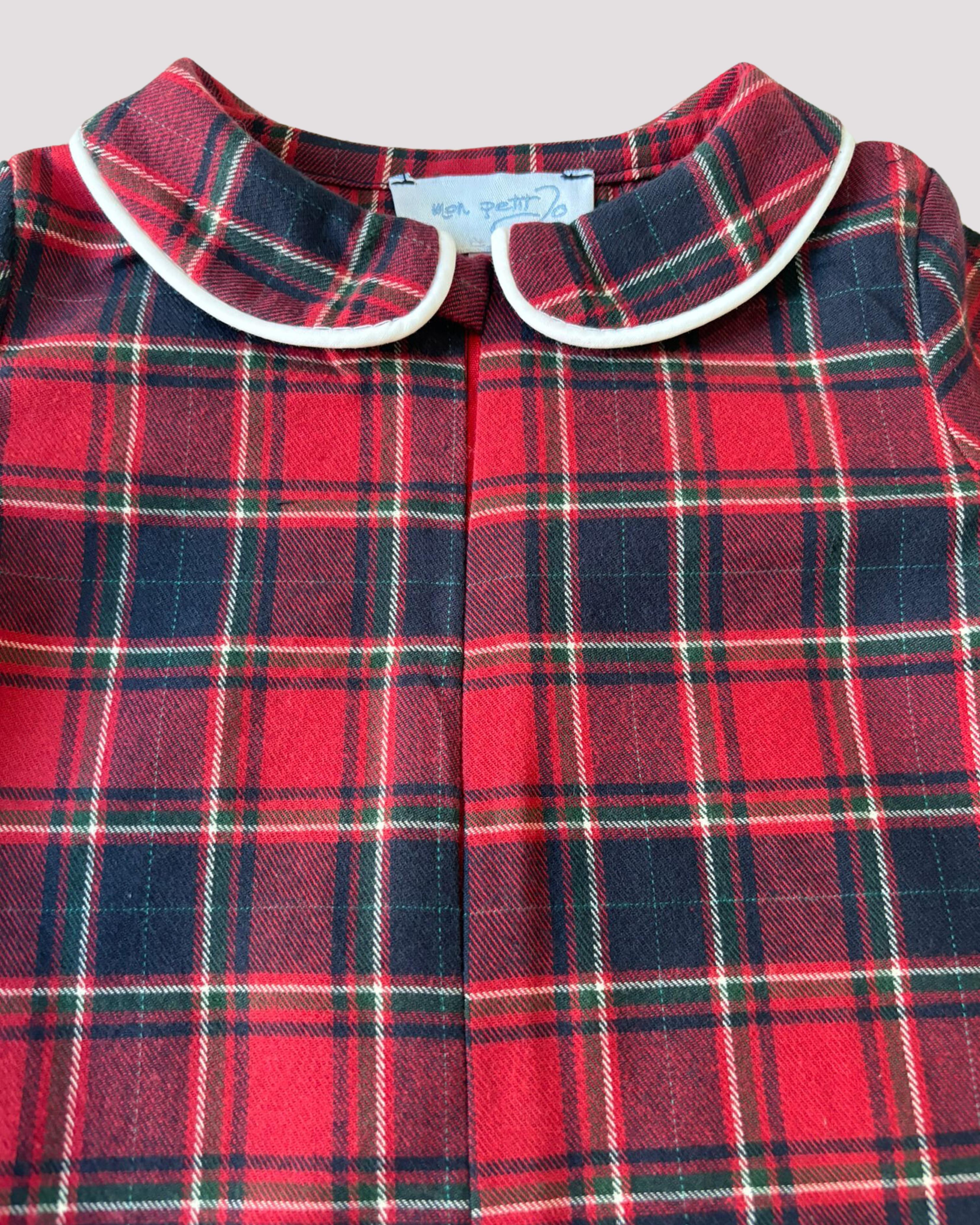 PIJAMA OVERALL UNISEX CAROURI ROSII