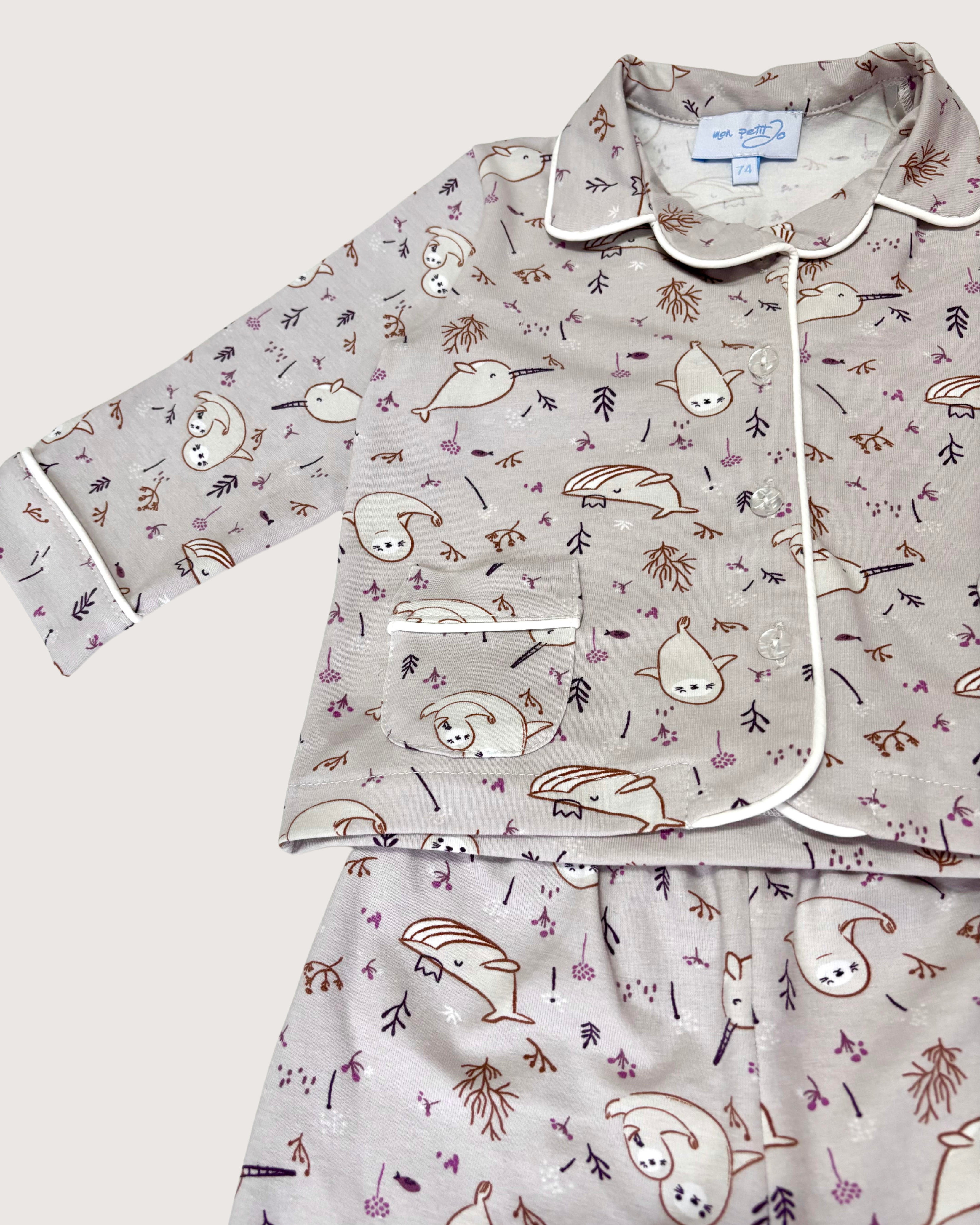 PIJAMA JERSE MOV PRINT ANIMALUTE