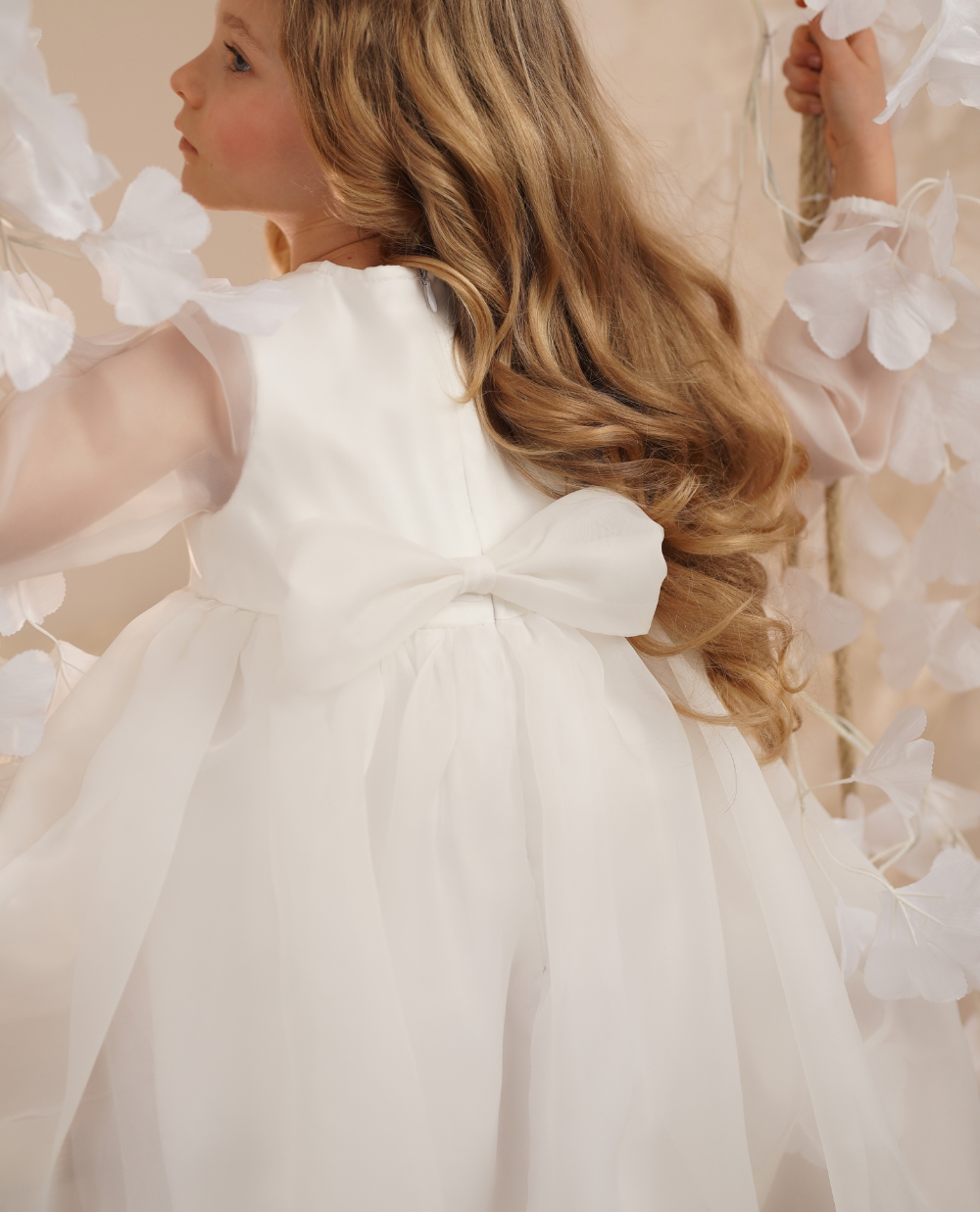 VESTIDO ORGANZA LAZO