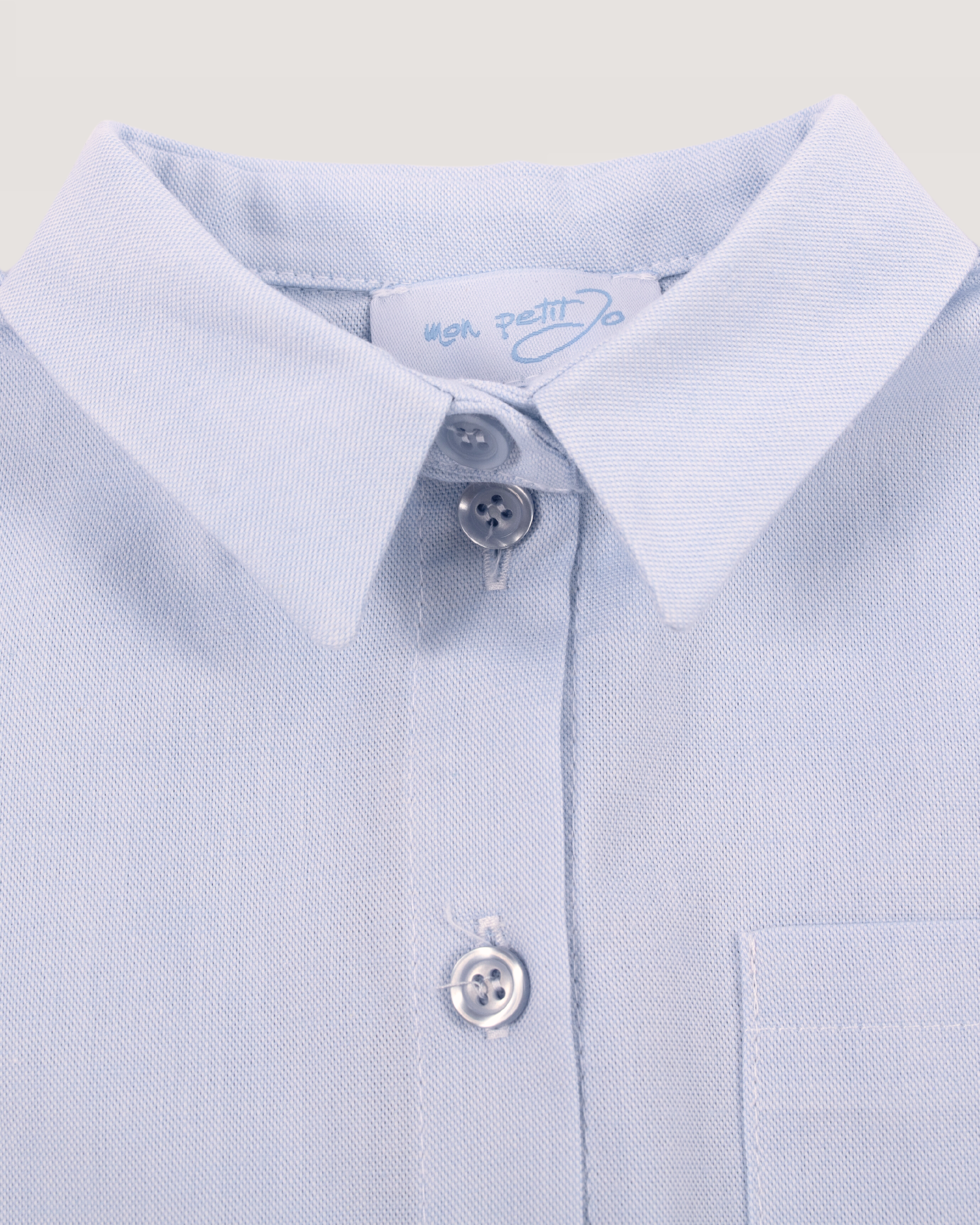 CAMASA ALBASTRA DIN BUMBAC