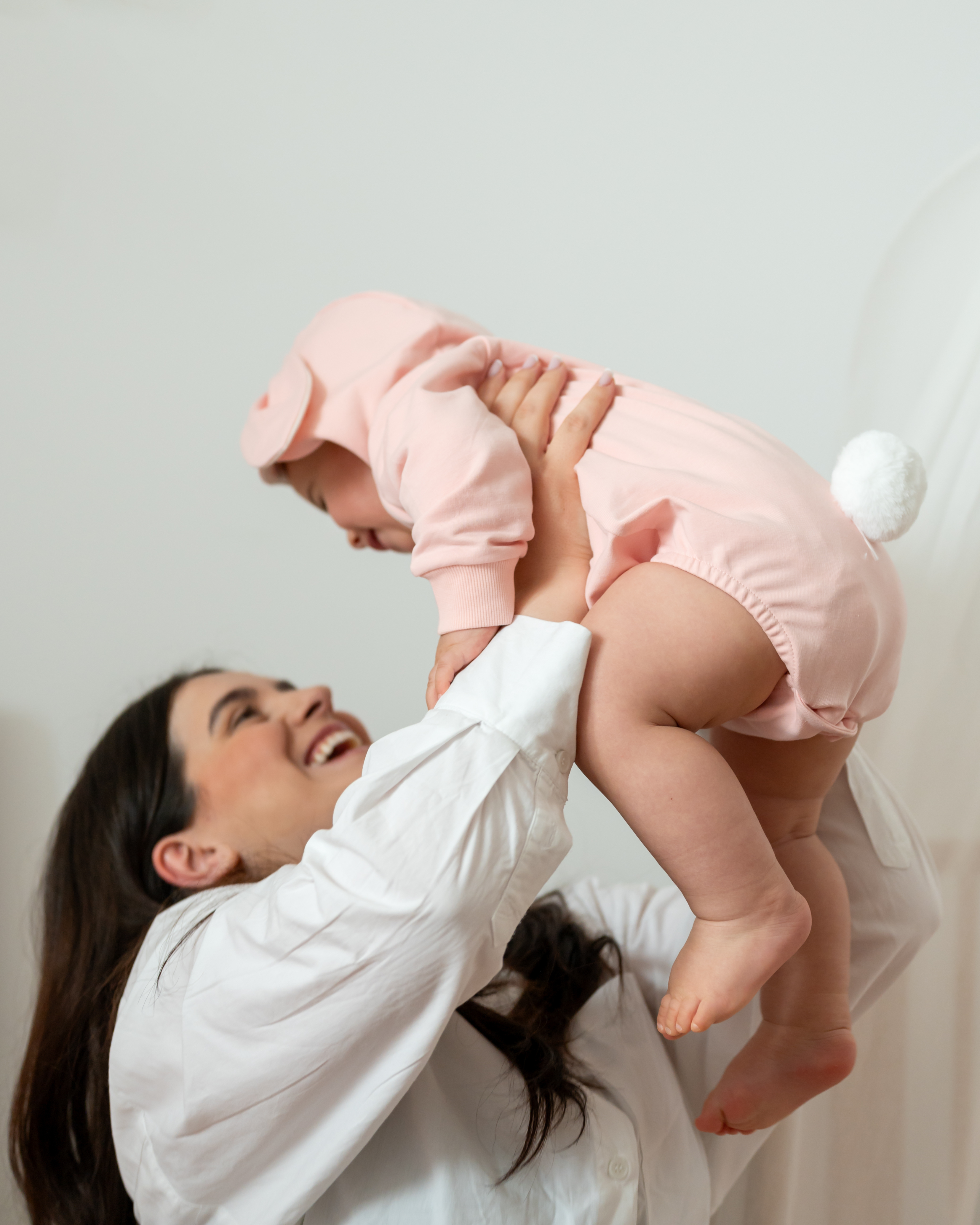 Body din jerse cu urechi de iepuras