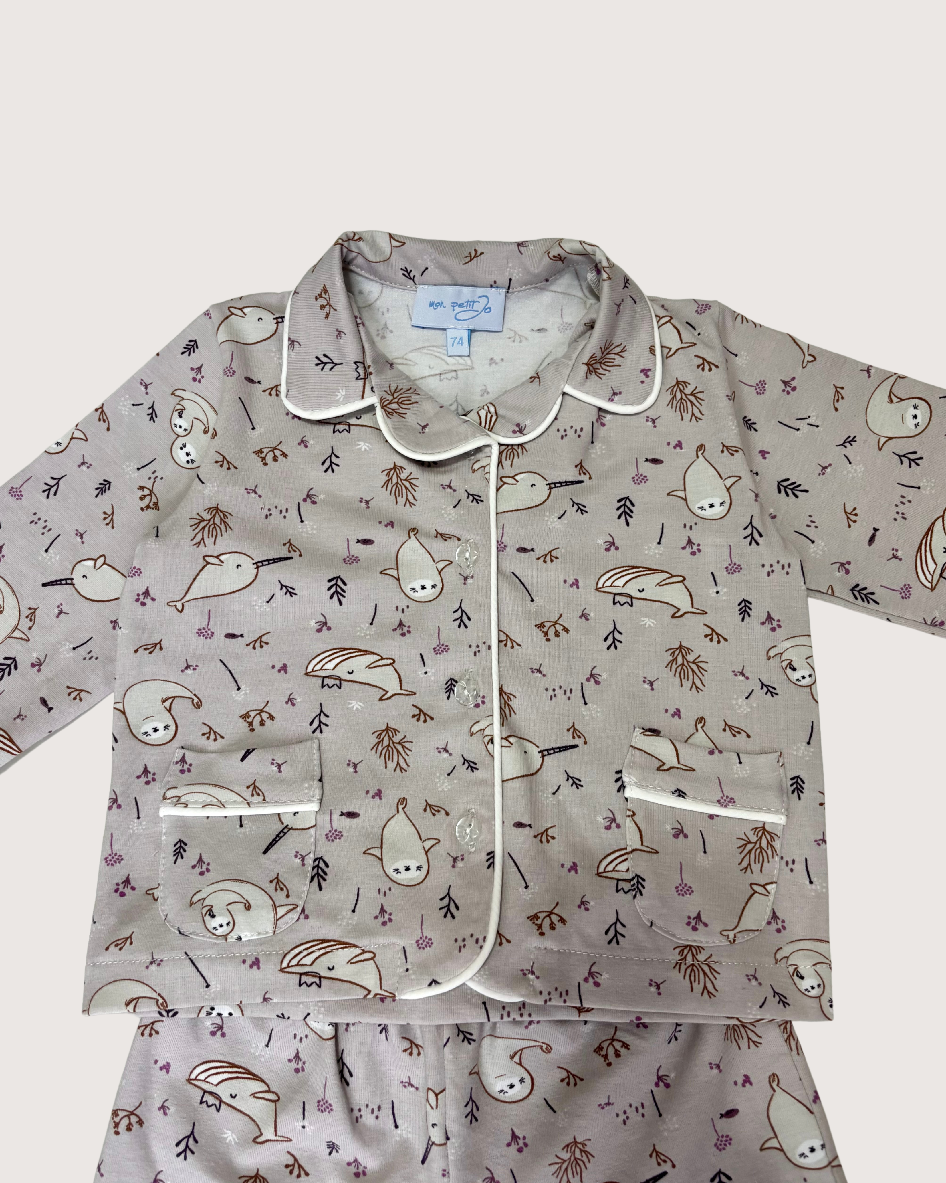 PIJAMA JERSE MOV PRINT ANIMALUTE