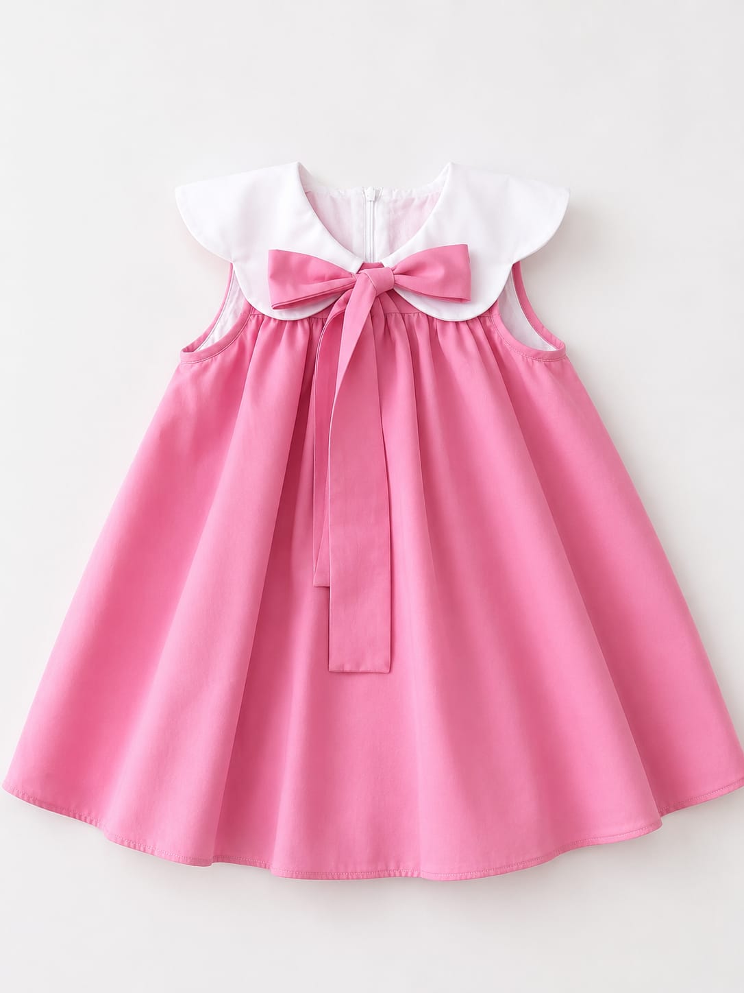 Rochie Roz guler floare