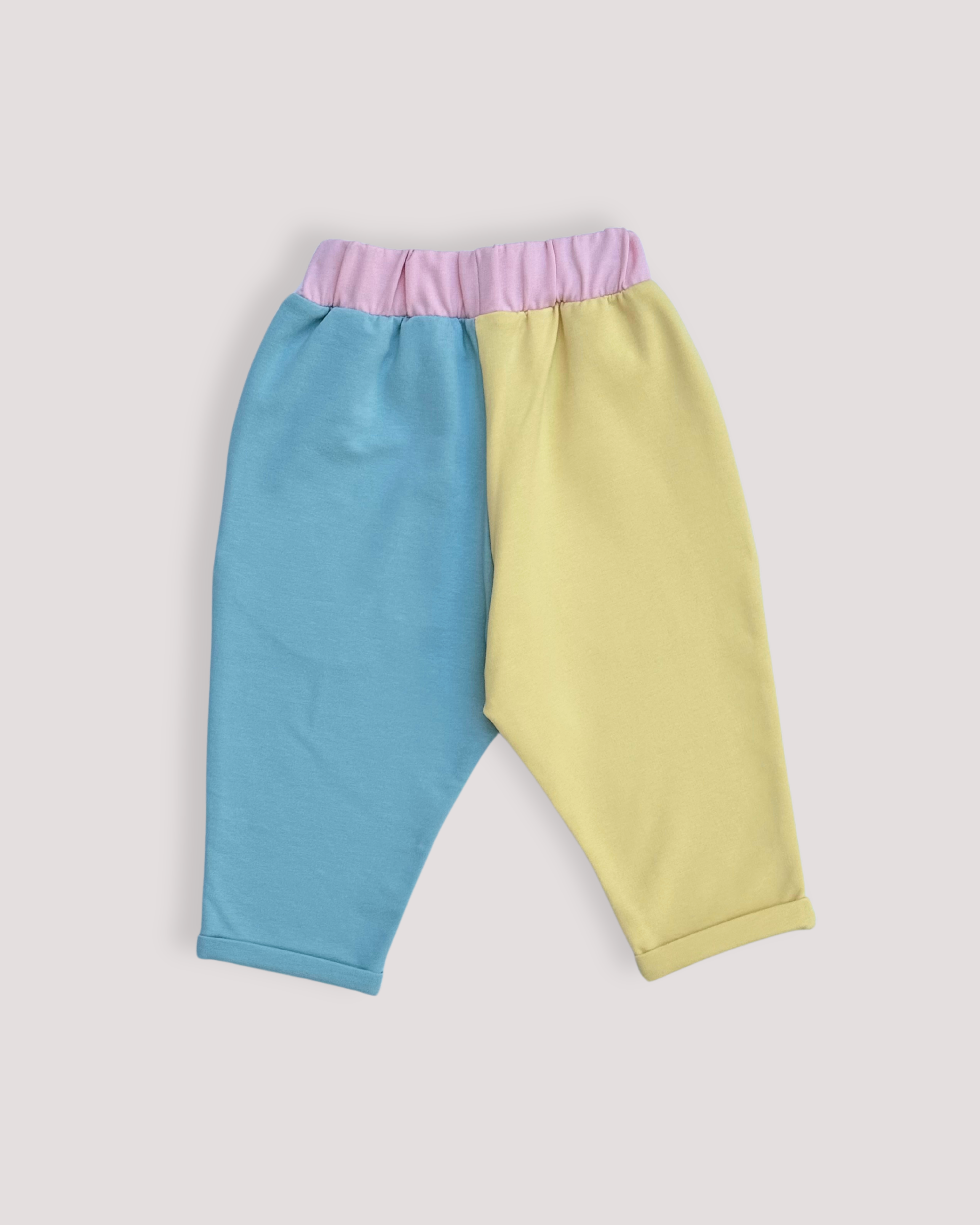 Pantaloni din jerse multicolor unisex