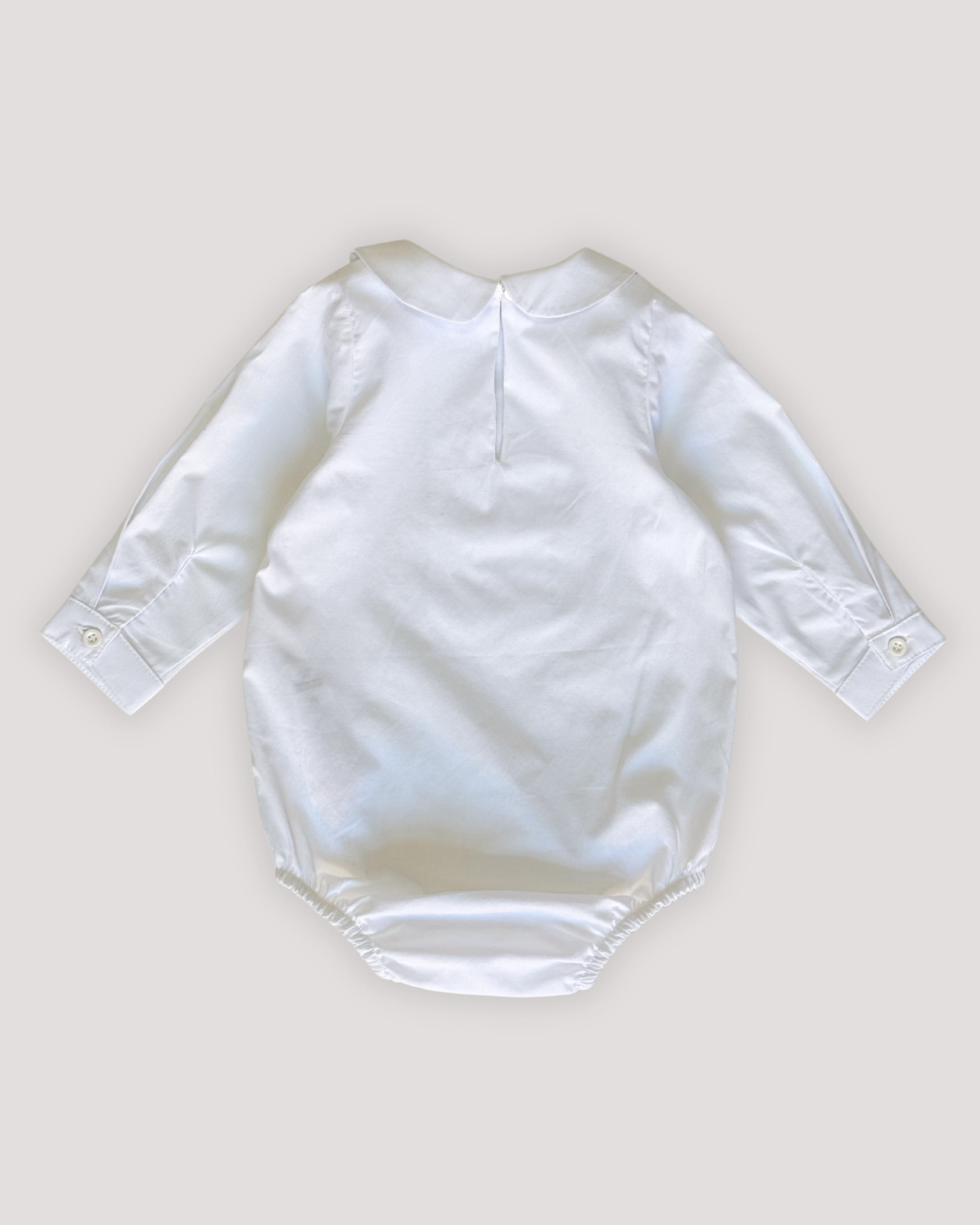 Body din bumbac cu placa pe piept