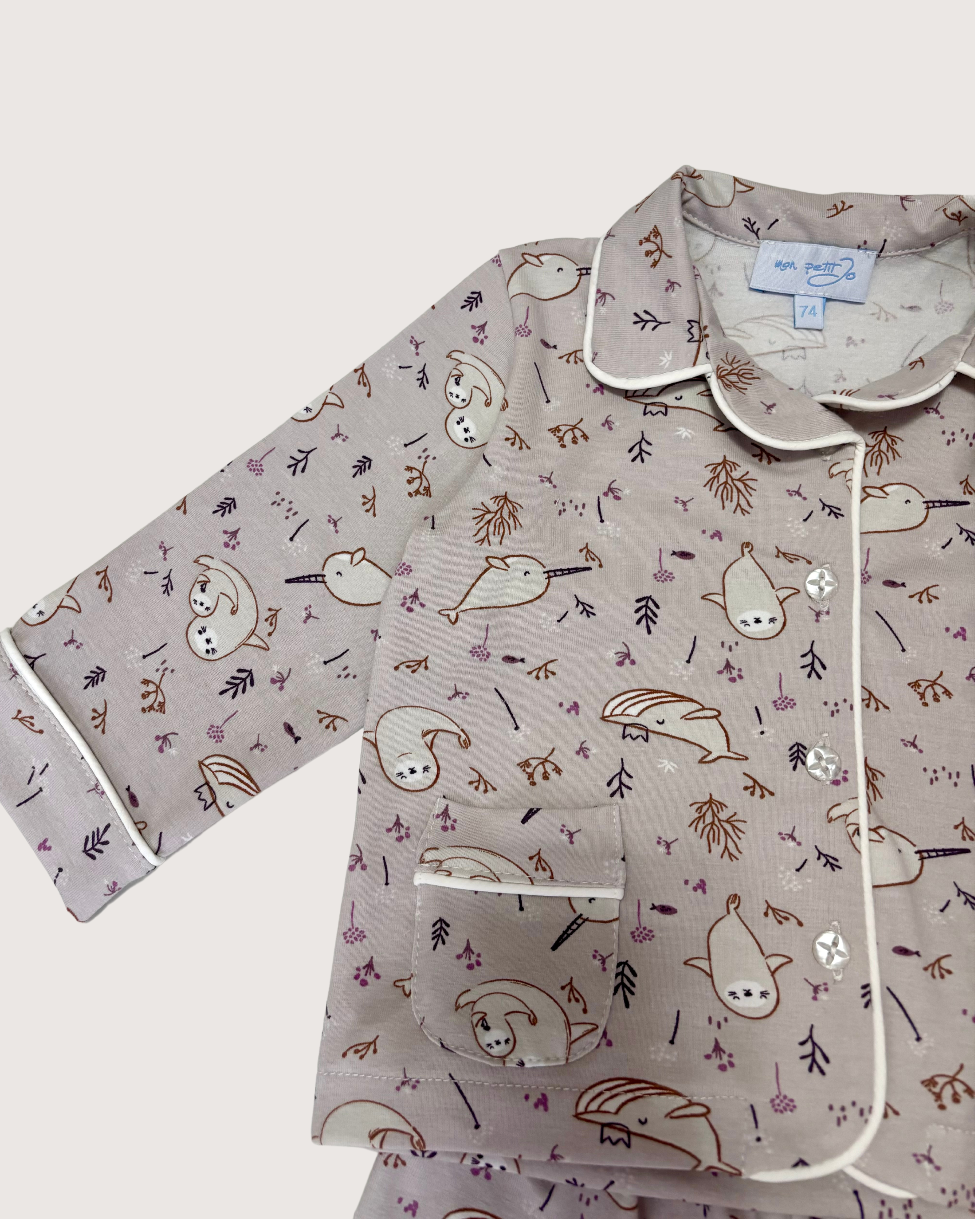 PIJAMA JERSE MOV PRINT ANIMALUTE