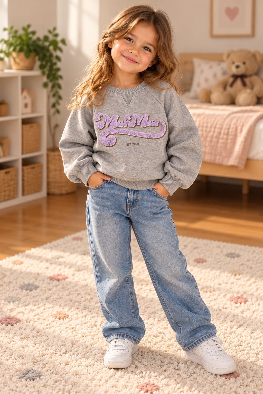 Bluza de trening din bumbac