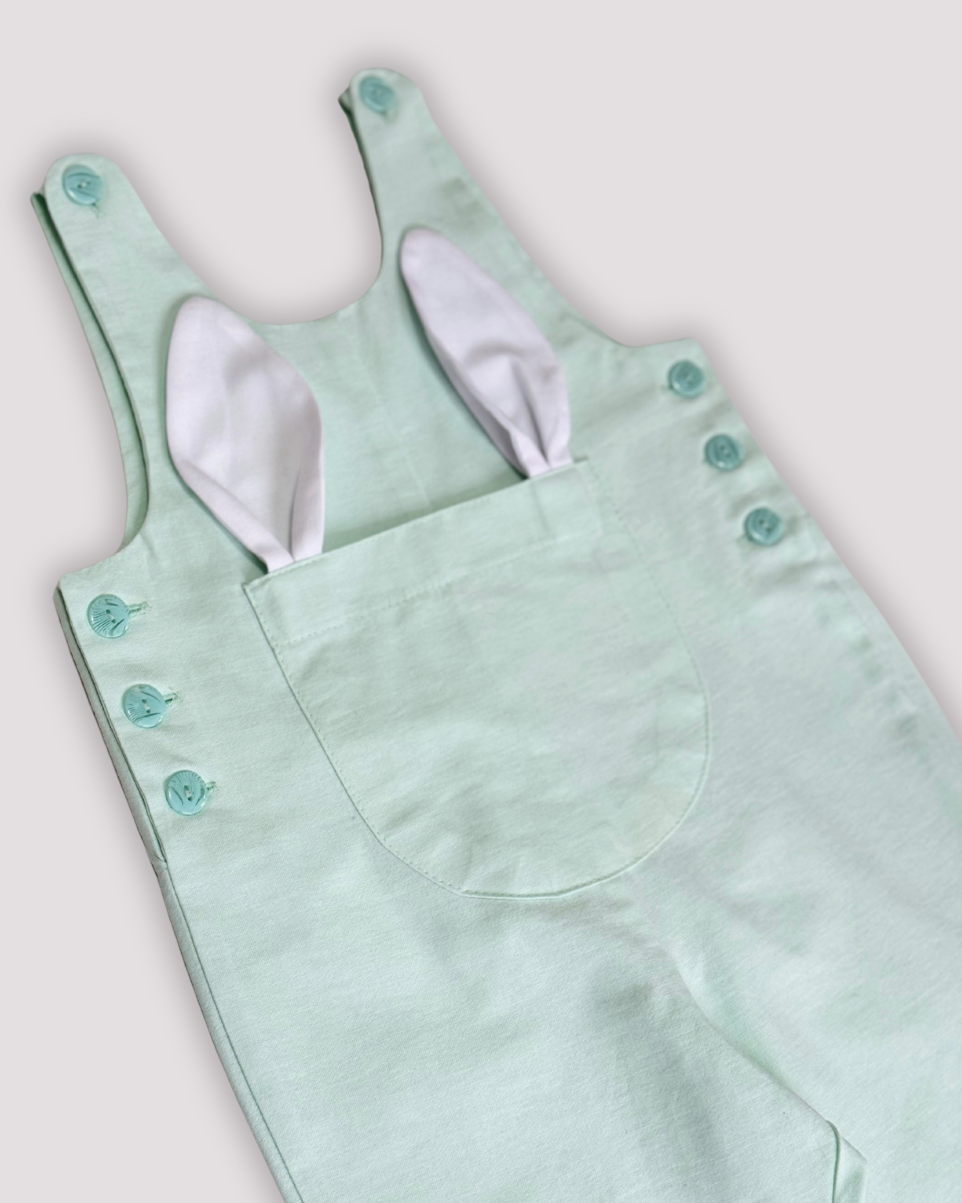 GREEN BUNNY JUMPSUIT