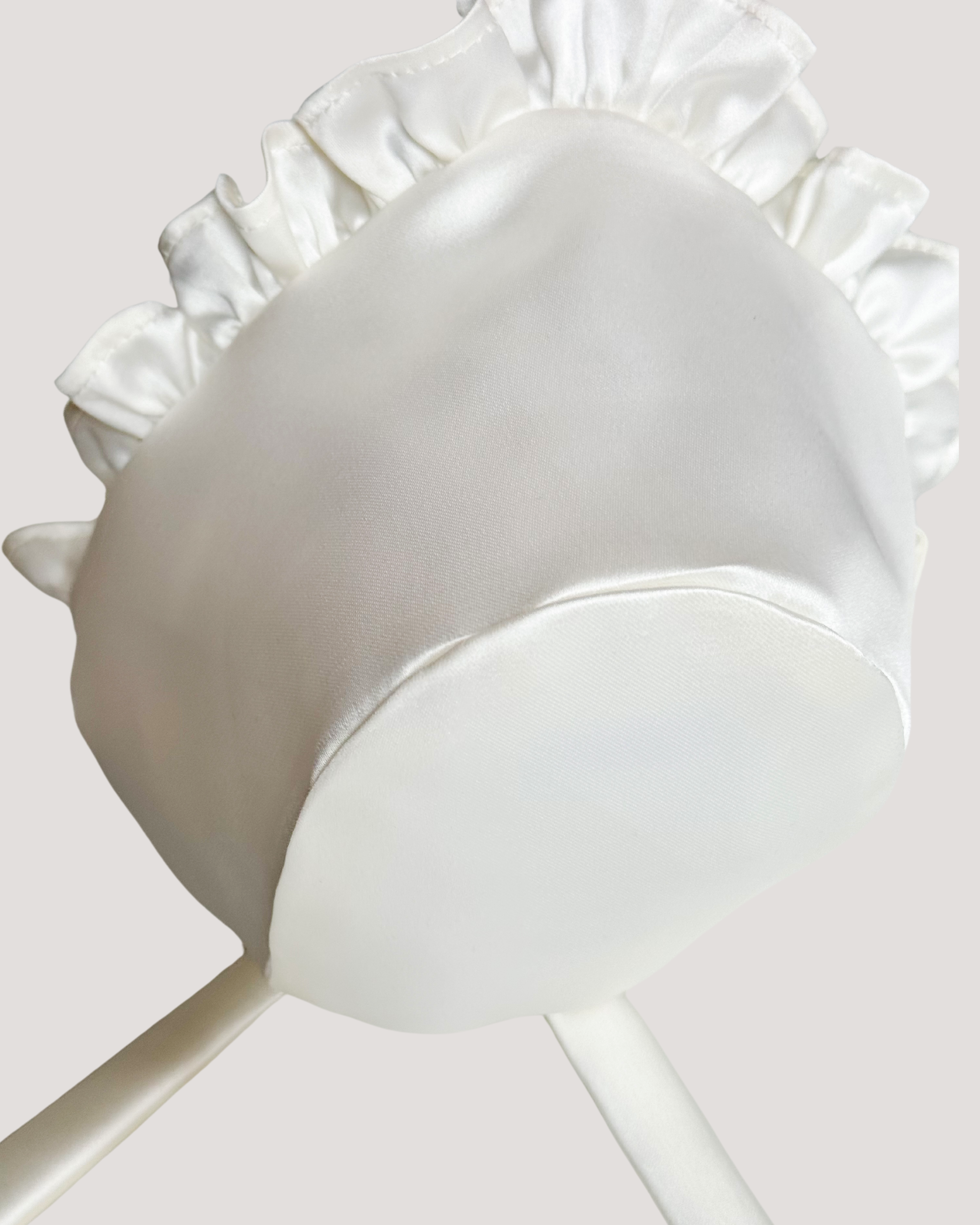 VESTIDO SATÉN VOLANTES