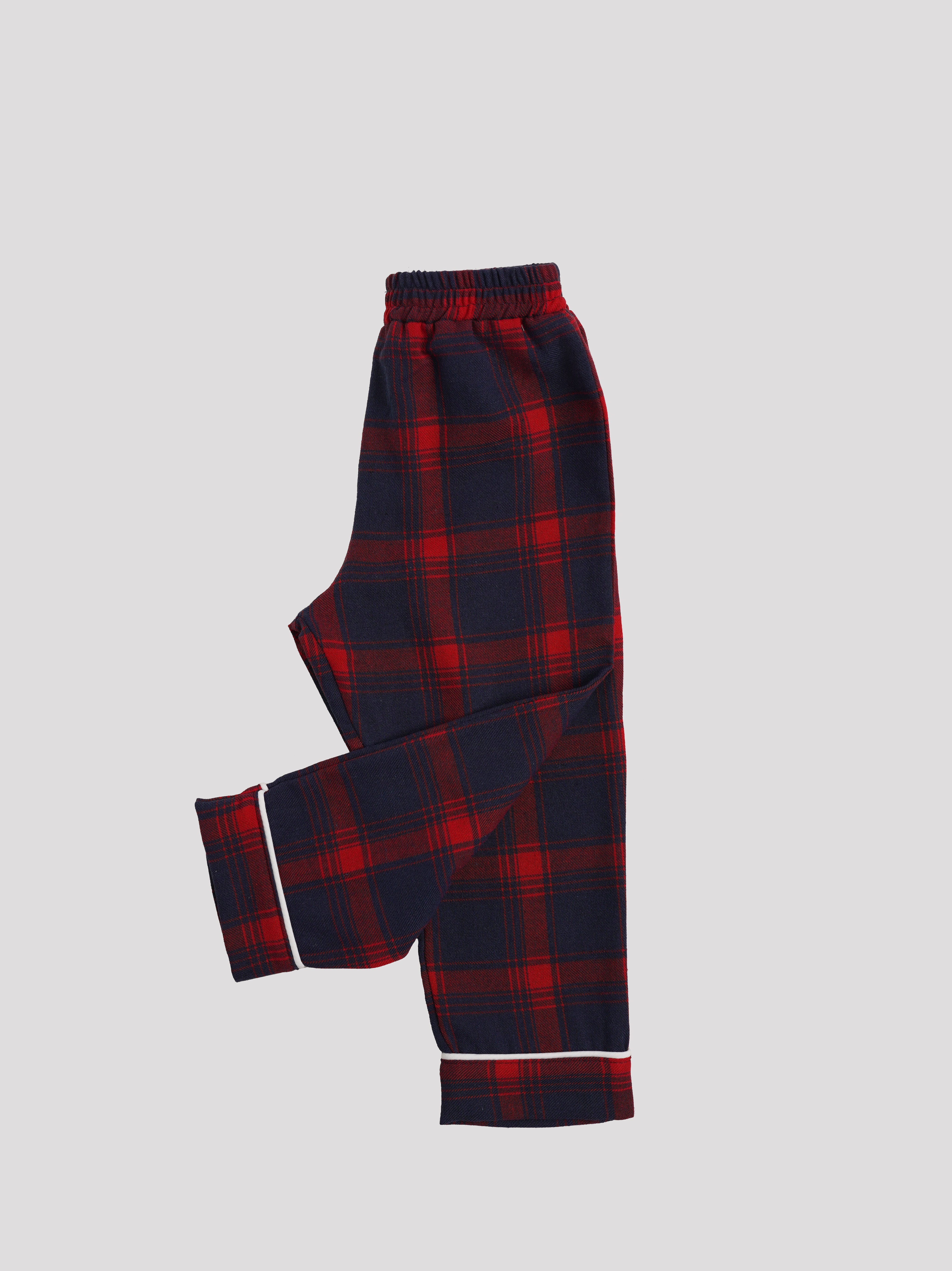 RED CHECKED PAJAMAS