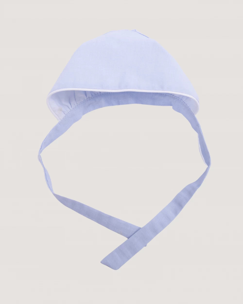 Boneta din bumbac albastru