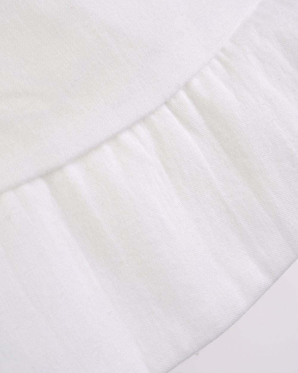 Palarie din bumbac alb