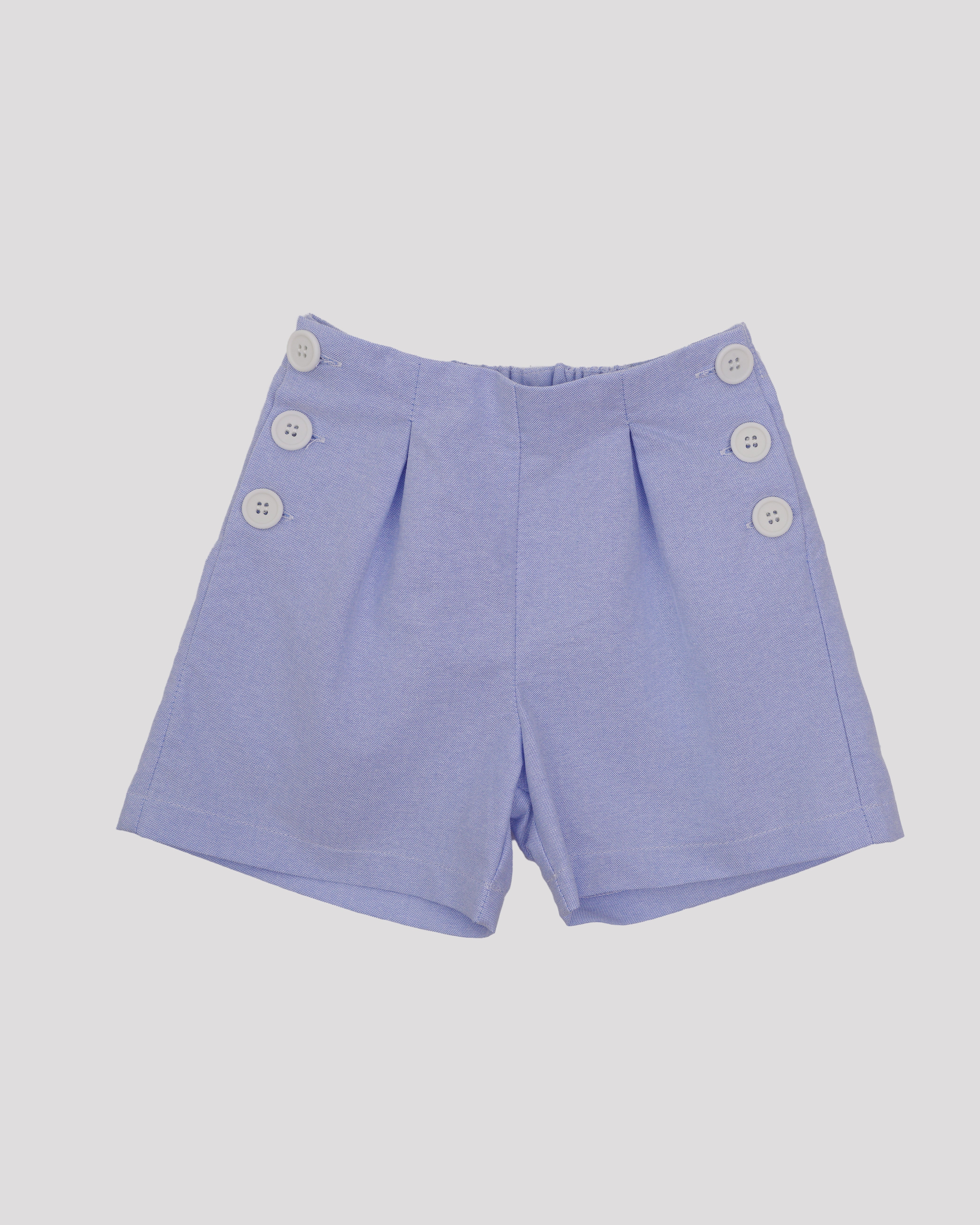 Compleu elegant din bumbac albastru