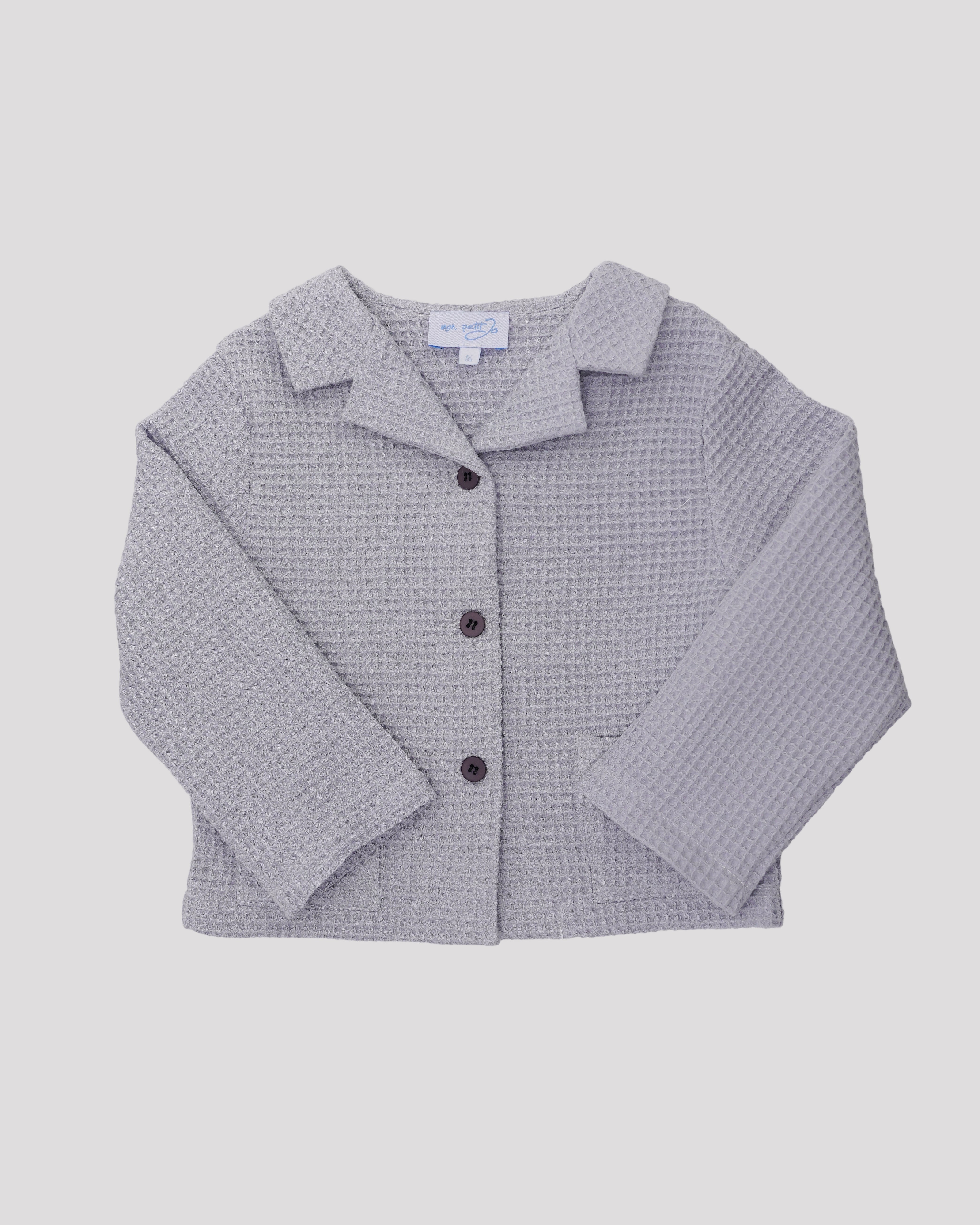 Jacheta waffle din bumbac